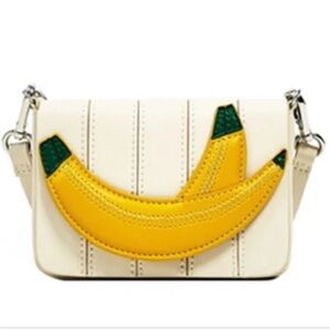 NWOT Zara Mini Banana Bag